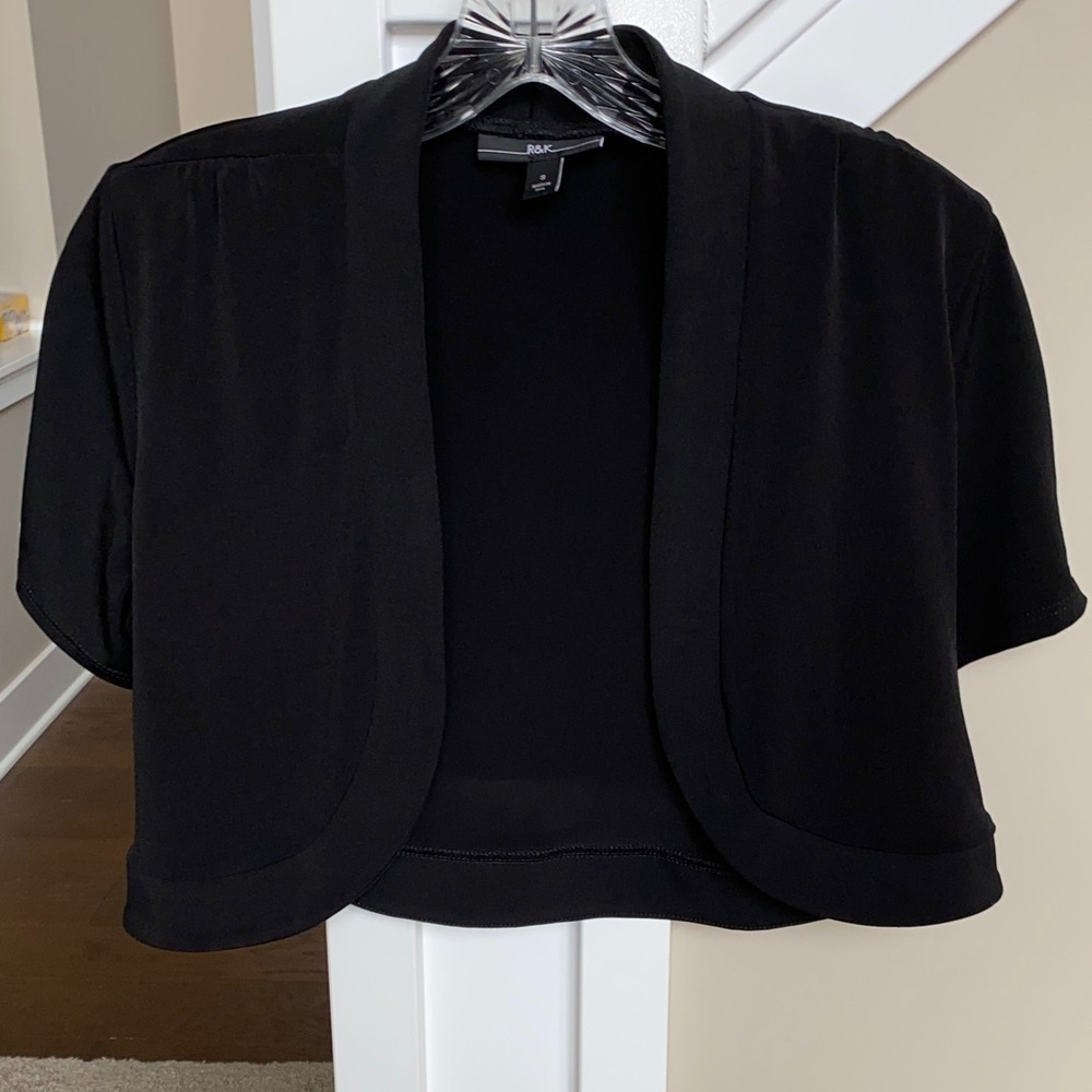R&K Classic Black Bolero
